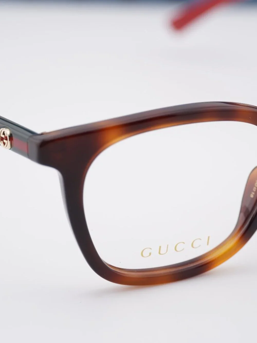 Gucci GG1864O 002 Square Eyeglasses 50mm - Havana